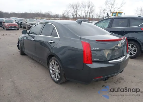 2017 Cadillac Ats Luxury from USA, damaged, VIN 1G6AH5RX6H0131751